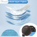 Noisz S5 Pro Accessories Parts Microfiber Mops 4pcs