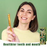 6 Pack Organic Miswak Toothbrushes | All-Natural Wooden Miswak Sticks for Teeth Whitening | Oral Care, Fresh Breath & Eco-Friendly | Original Flavor