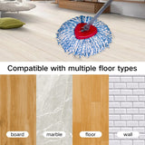 RinseClean Rotary Mop Replacement Head - For O-Cedar EasyWring RinseClean Dual System Floor Cleaning